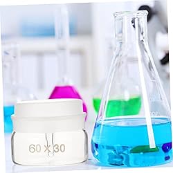 SOLUSTRE 2pcs Weighing bottle weighing jar