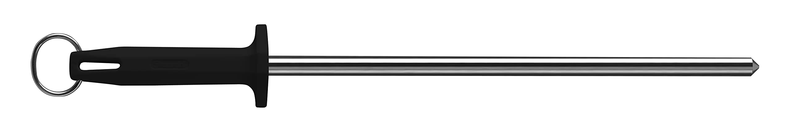 Starrett Sharpening Steel Fine finish 12" (300mm) Black Handle - BKB408-12