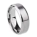 TIGRADE Titanium Rings 4MM 6MM 8MM 10MM Wedding Band in Comfort Fit Matte for Men Women Size 3-15,8mm, Size 8.5