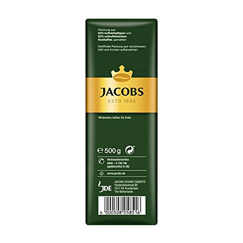 Jacobs Kronung Balance Ground Coffee 500 Gram / 17.6 Ounce (Pack of 3