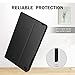 MoKo Case Fit Samsung Galaxy Tab A with S Pen 8.0 2019, Premium Light Weight Stand Folio Shock Proof Cover Case for Galaxy Tab A with S Pen 8.0 SM-P200 (Wi-Fi)/SM-P205 (LTE) 2019 Tablet - Black