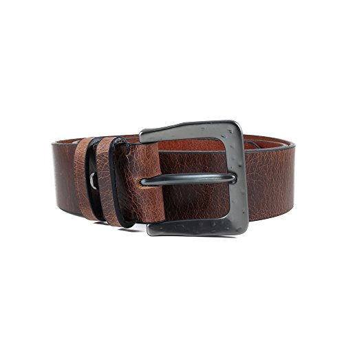 Hoffebelts Men's Leather Belt Bruce (Medium)