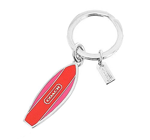 Coach Surfboard Key Ring FOB Pink Red, 67435