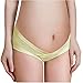 GIFTPOCKET Women's Under the Bump Maternity Panties Underwear, Pack of 5, Assorted Random Designs and Colors, L