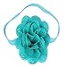 TLOOWY 8Pcs Baby Girl Stretchy Headband Lovely Flower Hair Band Newborn Hair Accessories (A)