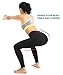 AY Womens High Waist Yoga Pants with Pockets, Tummy Control, 4 Way Stretch Workout Running Leggings Pants. (Small, Black)thumb 3