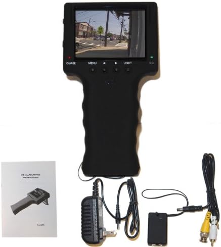 3.5" TFT Color LCD CCTV Video Audio Security Surveillance Camera Tester 2 LED