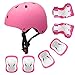YUFU Kids Helmet 3-13 Years Boys Girls Adjustable Sports Protective Gear Set from Toddler to Youth Helmet Knee Elbow Wrist Pads Cycling Roller Scooter Bicycle Bike Skateboard Accessories Protector