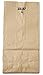 Duro 4# Kraft Paper Lunch Bags 100 Count - Bulk Disposable Paper Sacks, Dubl Life SOS Brown Bag for Candy, Snacks & Treats - 5.00 x 3.12 x 9.75 Inches
