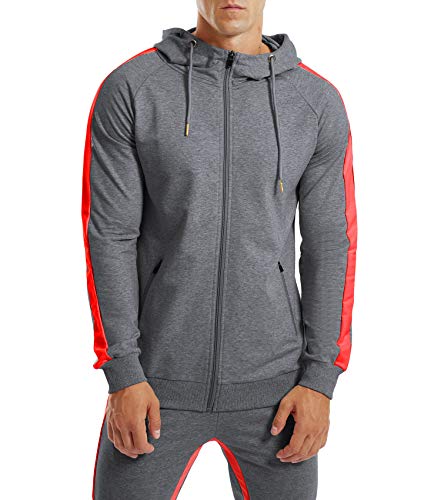 fitted workout hoodie