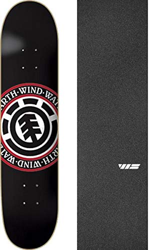 Seal Black Skateboard Deck - 8" X 31.75" With Jessup Ws Die-