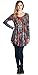 Popana Women’s Tunic Tops for Leggings Long Sleeve Shirt Plus Size Made in USA X-Large ST17