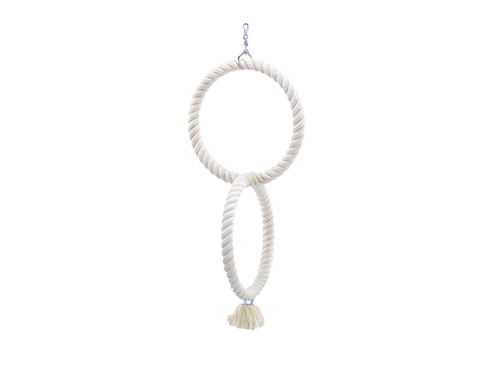 Nobby Cotton Climbing 2 Large Rings for Parrot, 74 cm Overall Dia