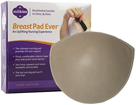 Breast Pad Ever: Reusable Nursing Pads (Beige) by Milkies