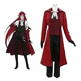 Aovei ® Anime Black Butler Grell Sutcliff Jazz Cloth Cosplay Costume