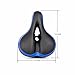 OUTERDO Comfort Gel Bicycle Saddle Bike Saddle with Safety Reflective Tape Comfort Soft Foam Cycling Seat Bike Suspension Cruiser Saddle