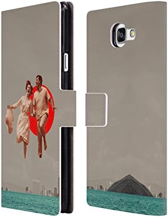 Official Frank Moth Don't Look Back Together Leather Book Wallet Case Cover For Samsung Galaxy A7 (2016)