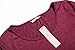 MiYang Women's Purple Long Sleeve A-line Lace Stitching Trim Casual Dress L