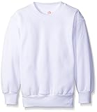 Hanes Youth ComfortBlend Long Sleeve Fleece Crew - p360