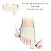 Bunion Corrector and Bunion Splints, Protector Sleeves for Toe Separators, Support Treat Pain in Hallux Valgus, Big Toe Joint, Hammer Toe, Aid Surgery Treatment, Easy Wear in Shoes (5 Pieces Set) (S)