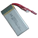 MJX X101 RC Drone Spare Parts: 7.4V 1200mah Li-Po Battery for MJX Quadcopter 6 Axis Gyro FPV UAV Helicopter