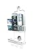 Vidan Home Solutions Modern Hanging Shower Caddy | Stainless Steel Rustproof | 2 Tiers of Shelves - 3 Hooks | Includes Superior Suction Cup