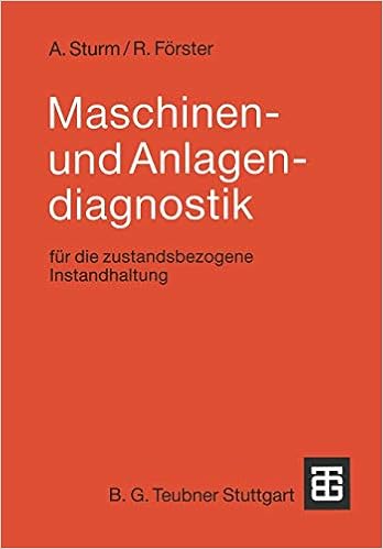 Maschinen Und Anlagendiagnostik Fur Die Zustandsbezogene Instandhaltung German Edition Amazon De Sturm Adolf Bucher
