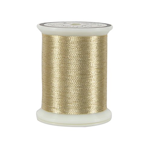 Superior Threads 10101-N02 Light Gold Metallic Thread, 500 yd