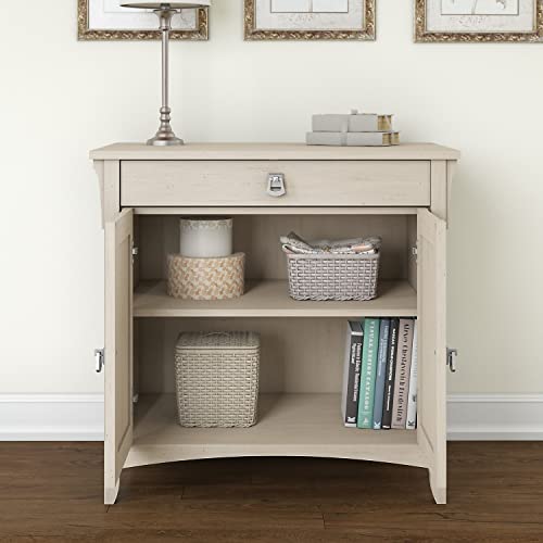 Bush Furniture Salinas Secretary Desk with Keyboard Tray and Storage