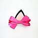 Ears Hair Bows Barrettes Clips - 4PCS Cute Red Pink Hairpins Gifts for Kids Girls Toddlers by Refee