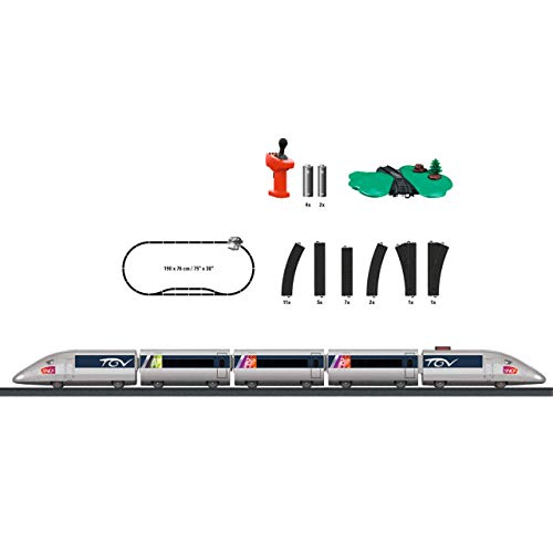 Märklin 29306 my world ‐ Startpackung TGV, Modelleisenbahn für Kinder ab 3 Jahre, Licht-und Soundeffekte, 5-teiliger Zug… – Bild 3