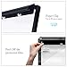 Stand White Board 36 x 24 Magnetic Dry Erase Board Height Adjustable Tripod Easel Board Portable Flipchart Board, 3' x 2' Standing Whiteboard for Classroom Homeschool Office