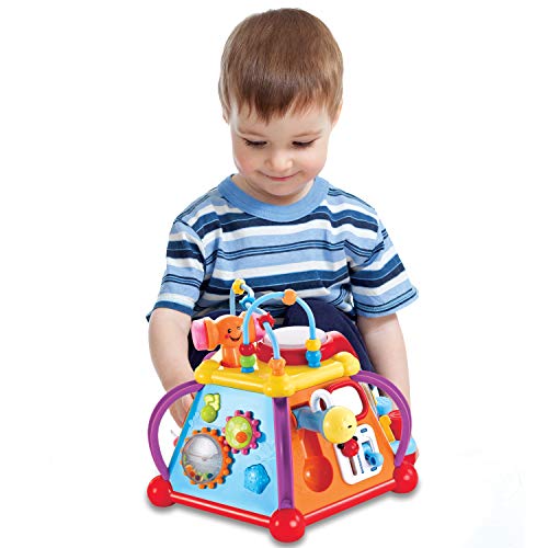 JOYIN Baby Toddler Activity Center Musical Activity Cube Play Learning