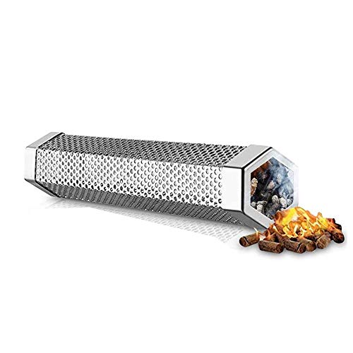 Zhenwo Kaltrauchgenerator Edelstahl, Barbecue Raucherzeuger, Kaltraucherzeuger Für Räucherofen, Räuchern Von Fleisch…