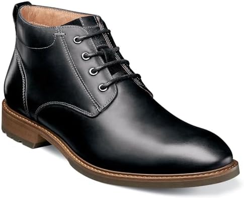 Amazon.com | Florsheim Essex Moc Toe Zipper Boot Black, 6 | Chelsea