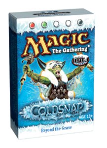 Magic the Gathering MTG Coldsnap Beyond the Grave Theme Deck