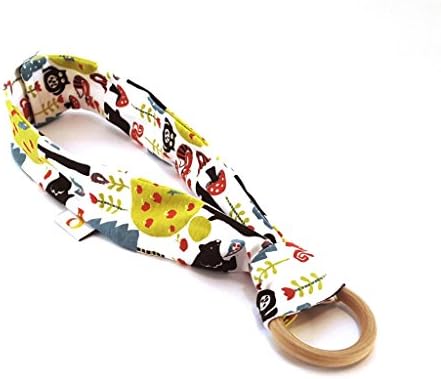 Organic Teething Necklace - Soft GOTS Cotton - Nuhni Blanket Company - Nature Hike