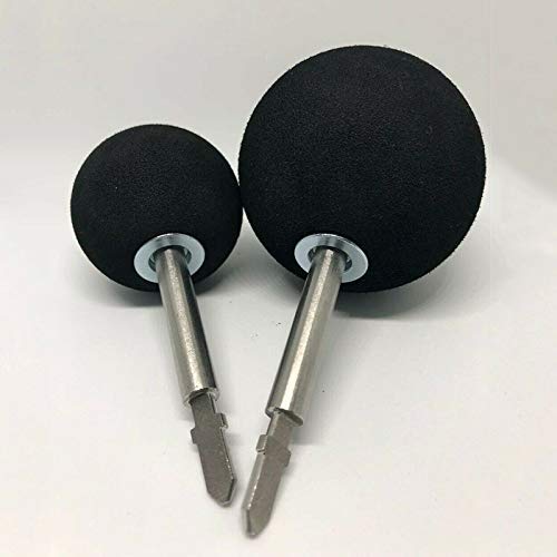 Personal Massage Tool, AROYEL 6Pcs Percussion Massage Tips with 2pcs Rod : Jigsaw Massage Adapter Attachment Worx (Includes : AROYEL Gift)