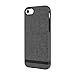 Incipio IPH-1485-CGY Carnaby iPhone 8 & iPhone 7 Case [Esquire Series] with Co-Molded Design and Ultra-Soft Cotton Finish for iPhone 8 & iPhone 7 - Gray