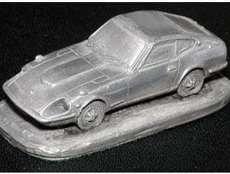 Datsun 240 Z Pewter Effect Car