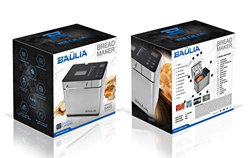 Baulia Custom loaf Automatic Bread Maker Machine - 17 Programmable Bread Types Settings - Thumbnail 7