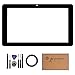 Pcspareparts Touch Screen Touch Panel Glass for Fusion5 10.6'' 108 Octa Core Google Android 5.1 Lollipop Tablet PC