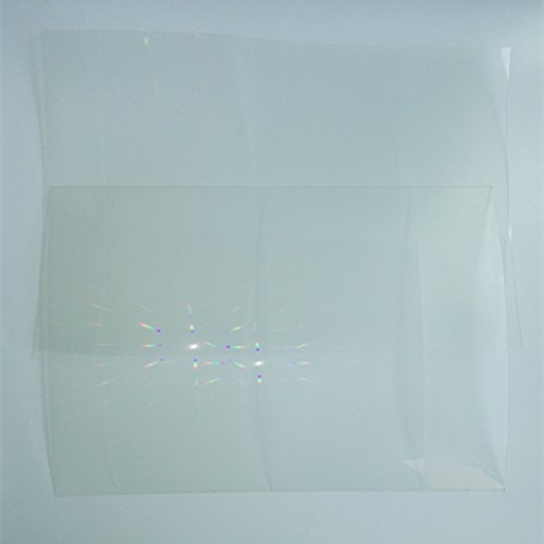 5 Sheets+Diffraction+Gratings+Lines+inch