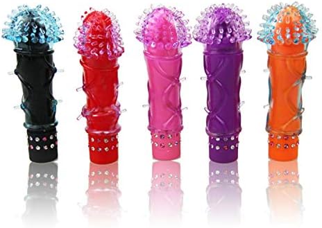 Secret AV Mini Excited Point Massage Powerful Bullet Thorn Finger Alluring Happy Toys for Women Foreplay,Pink