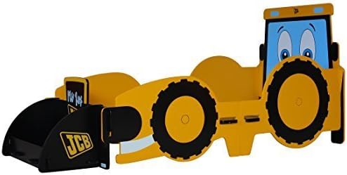Kidsaw JCB Junior Bed, Yellow, Small Single