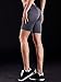 Neleus Women's Running Compression Shorts with Pocket,9005,3 Pack,Black,Grey,Blue,US L,EU XL