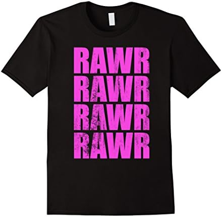 Men's Perfect EMO Girl Style : Pink RAWRs Medium Black