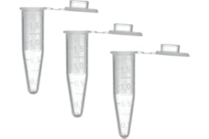 LICHEN COTTAGE Microcentrifuge Tubes - 1.5ml PCR Tube with Snap Cap，500Pcs
