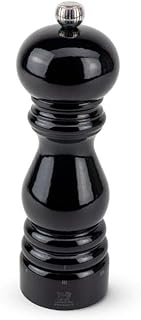Peugeot Paris Manuelle Pfeffermühle, Mahlgradeinstellung u'Select, Höhe: 18 cm, Holz, Schwarz, 23706