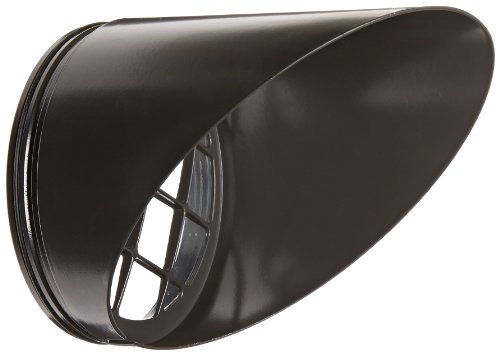 RAB Lighting HV1A H System Visor, Aluminum, 5-5/8" Diameter x 6-1/4" Height, Bronze Color